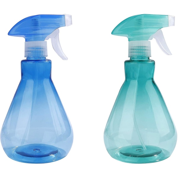 Spray Bottles 500ml Plastic Fine Mist Empty Spray Bottle Spray Bottles For Cleaning Gardening And Food 2pcs