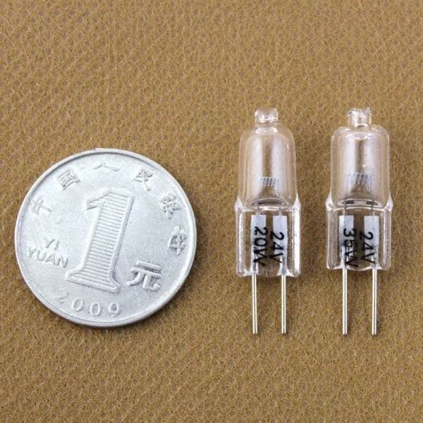 10 st halogenlampor kapsellampor G4-12V-10W