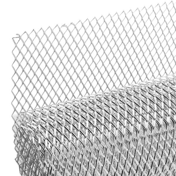 Bilgrill Mesh Aluminium Bil Race Grill Nät Ventil Tuning Hållbar Honeycombs Mesh Grill Enkel Installation för Bil Silver hexagon 11 25MM