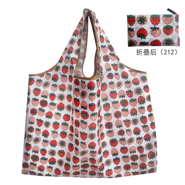 Stor foldbar taske 50*40cm, genanvendelig til shoppingture 50*40cm H