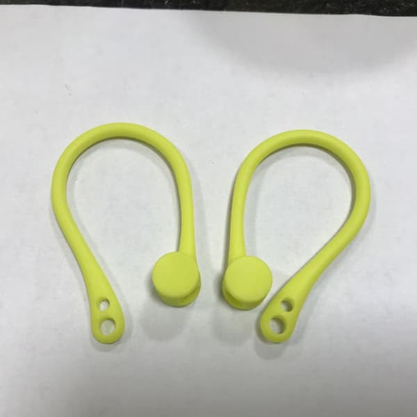 AirPods-koukut, silikonikorvat, korvakoukut Yellow