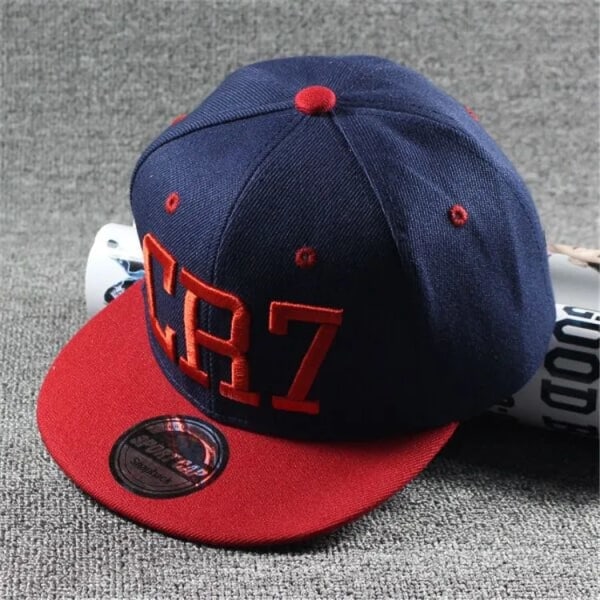 Uusi Muoti Lasten Ronaldo Cr7 Neymar Njr Lippis Hatut Pojat Tytöt Lapset Messi Snapback Hatut Hip Hop Lippikset Gorras navy CR7