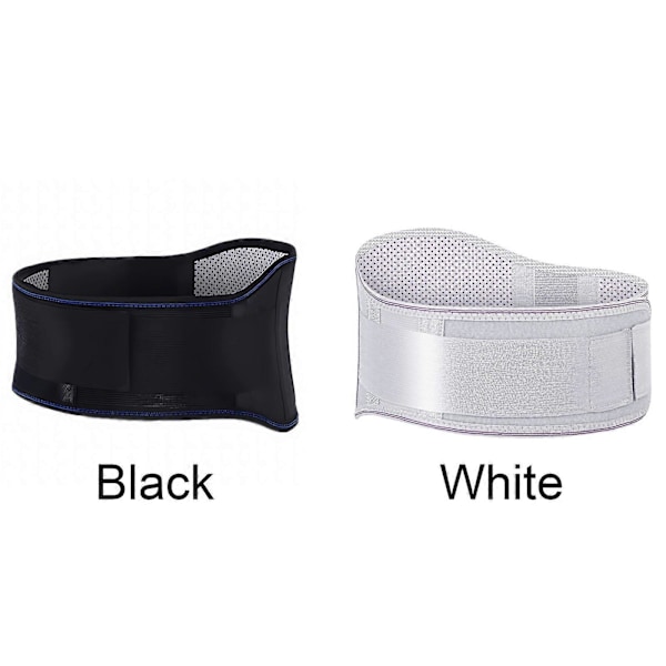 Lændesmerter Iskias Nerve Magnetoterapi Varmebælte White XL