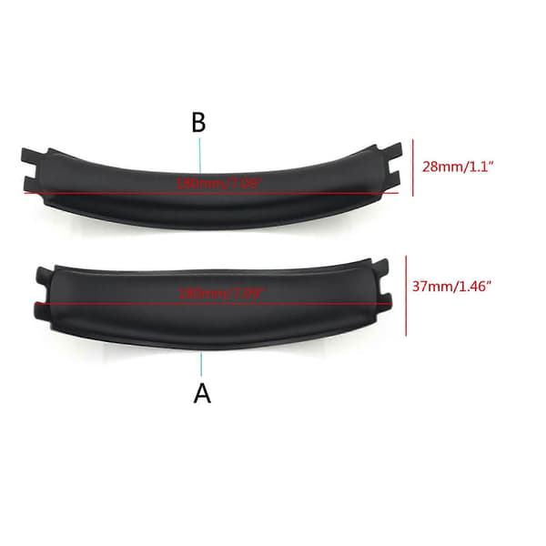 Øretelefon Hodebåndpute for HyperX Cloud Flight/Stinger for Beskyttelse for Hodebøyle B
