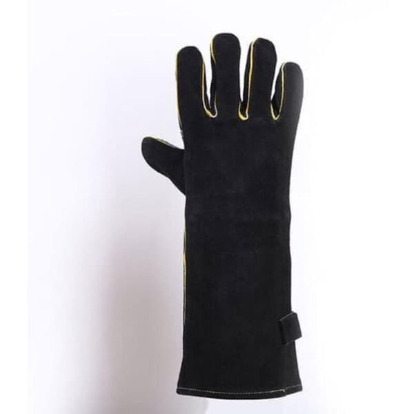 Ugnhandskar med aluminiumfoder, värmebeständiga upp till 500°C, 40 cm, perfekta för matlagning i ugn