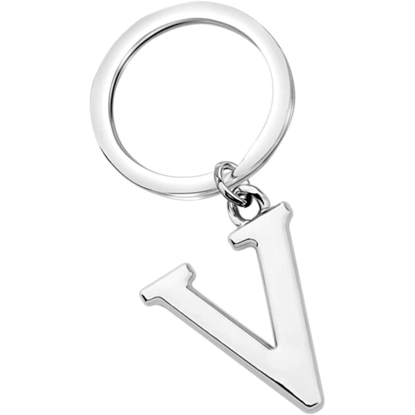 Nøglering Bogstav - Initial Alfabetet Nøglering Charm Bogstav V