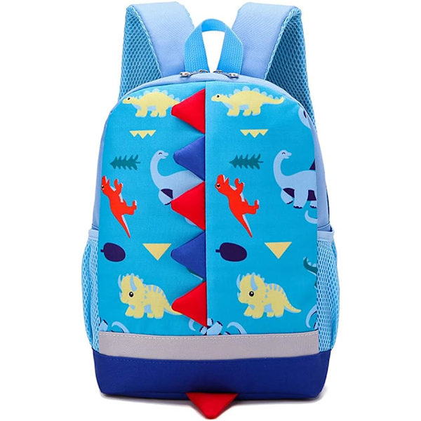 Barn Ryggsäck Dinosaurie Ryggsäck Barn Ryggsäck Förskola Ryggsäck Barn Ryggsäck Flickor Pojkar Ryggsäck Skolväska Blue