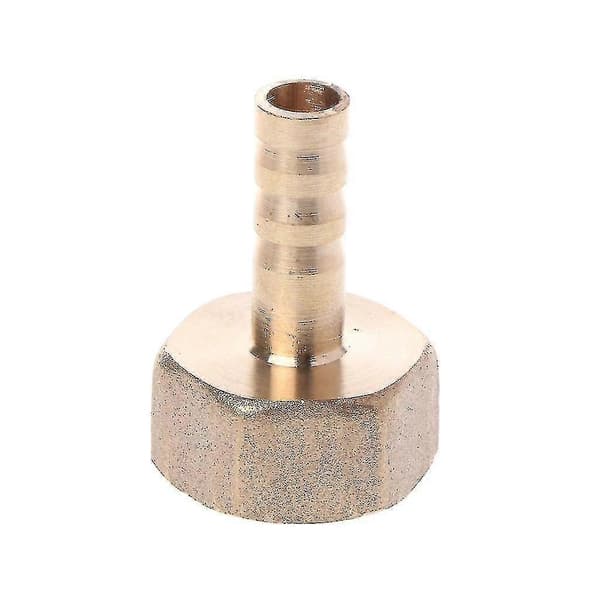Messing Han/Hun Gevind 1/2\" Bsp Til 8mm Barb Slangekobling Konnektor Pagode Samling Outer wire