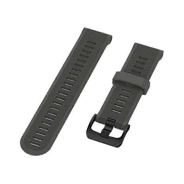 Silikoninen kellon ranneke Garmin Forerunner 945 -kelloon Gray