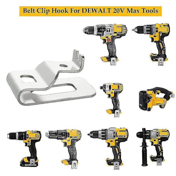 15 stk./sæt Bælteklips Hæk Bælteklips Værktøjer Til Dcd740b Dcd740b-b3 Dcd771c2 Dcd780b Power Tool Tilbehør