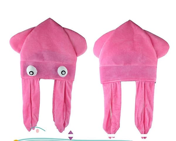 Blekkspruthatt for barn og voksne - morsomme hatter pink