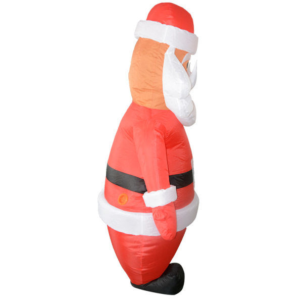 Jul utomhusdekorationer Santa Claus uppblåsbara kostymer