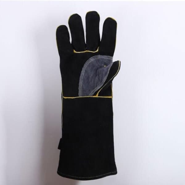 Ugnhandskar med aluminiumfoder, värmebeständiga upp till 500°C, 40 cm, perfekta för matlagning i ugn