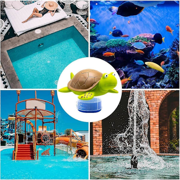 Justerbar Pool Klor Flyder, Flydende Klor Dispenser til Pool