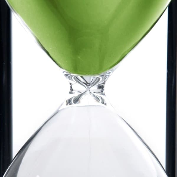 Timeglas Sand Timer, 60 Minutter Træ Sandur Green