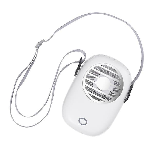 Usb Bærbar Ventilator Genopladelig Bærbar Ventilator Med Led Lys