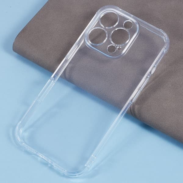 iPhone 16 Pro Skall Støtsikker Transparent