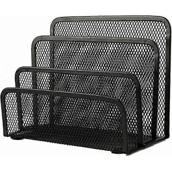 Postkasse med 3 rom, organizer i netting, for D
