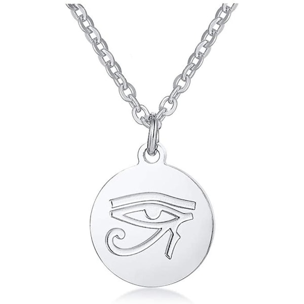 Rostfritt stål Eye of Horus Pendant Eye of Horus Coin