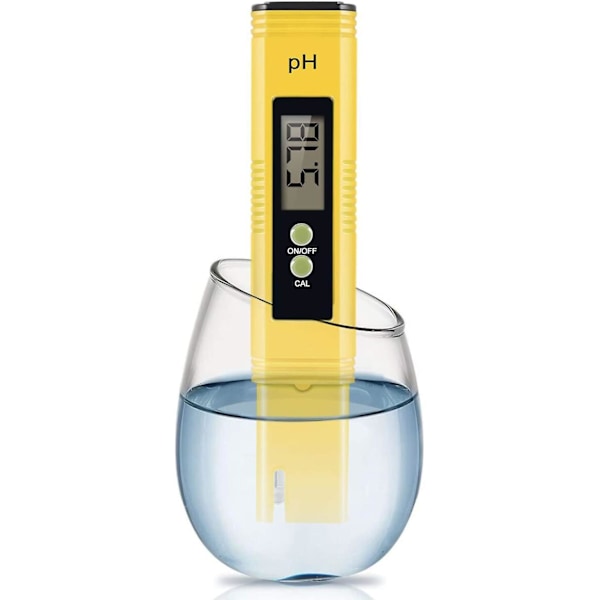 Digitalt pH-meter, 0,01Ph Høj Nøjagtighed pH-tester til Drikkevand