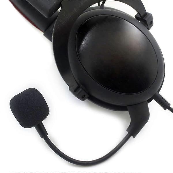 Erstatningsmikrofon 3.5mm Spillmikrofon For Hyperx Cloud Ii Hodetelefonmikrofoner -Sy