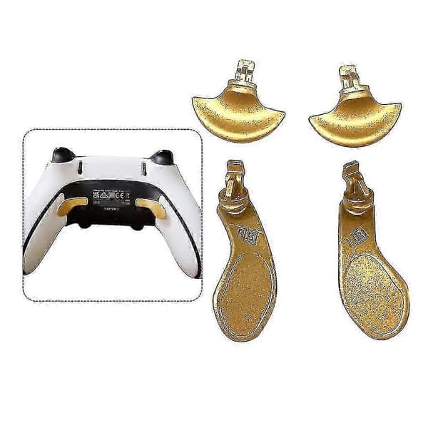 4 stk. metal bagside nøgle til PS5-Edge Elite-greb Gamecontroller-Gamepad-bagknap
