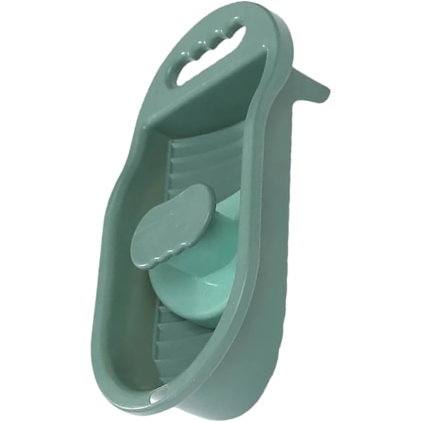 1 st tvättbräda - Handtvätt Rengöring Bräda Diskho Mini Bärbar Tvättmaskin Sock Tvättbräda Pp Djur Barn Underkläder green