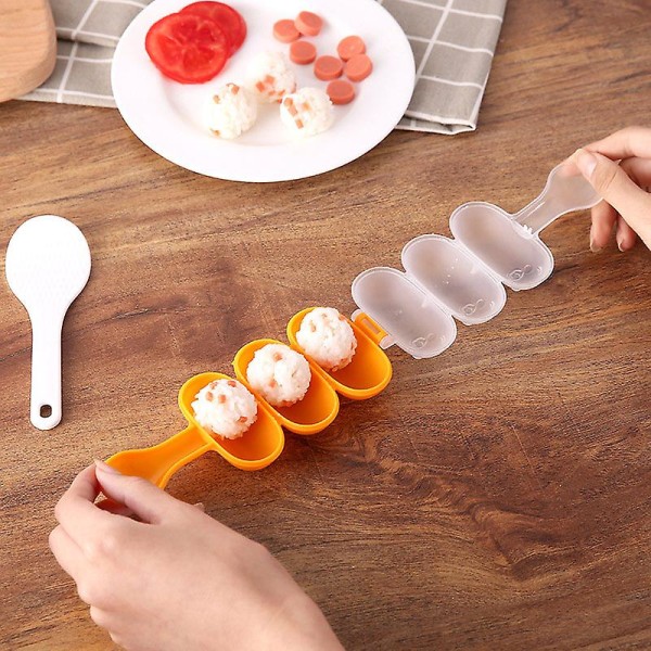 Decorate Kids Lunch Diy Sushi Maker Stencils Kitchen Tools