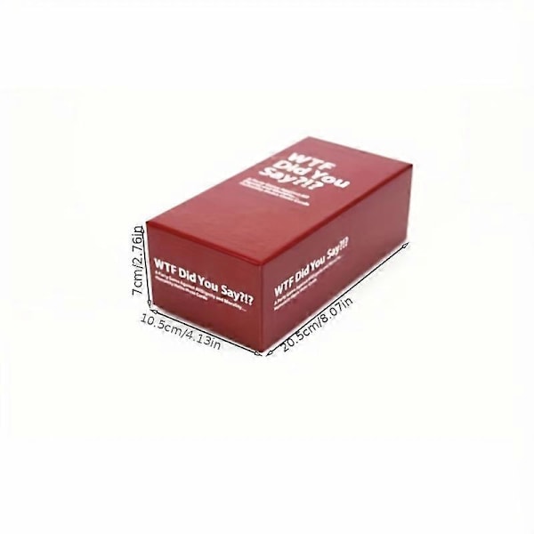 Nya modeller 1 Pack WTF Sa Du? Vuxen Party Kortspel