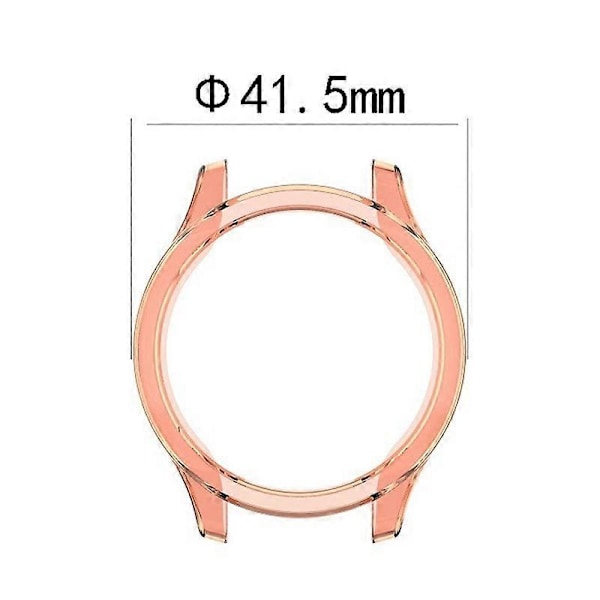 Til GarminMove Trend/Style Transparent TPU Smart Watch Ramme Beskyttelsesetui Multicolor Style C