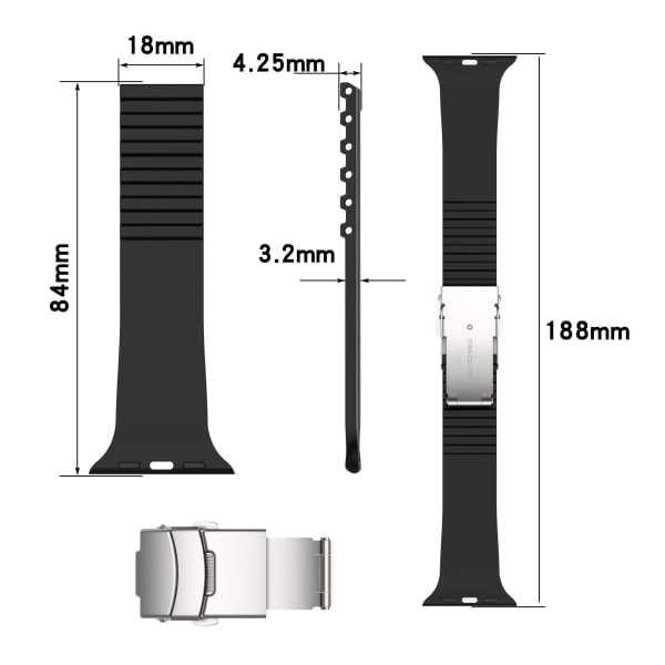 Urrem til Apple Watch 7 SE 6 5 4 3 2 pink 38/40/41MM-38/40/41MM