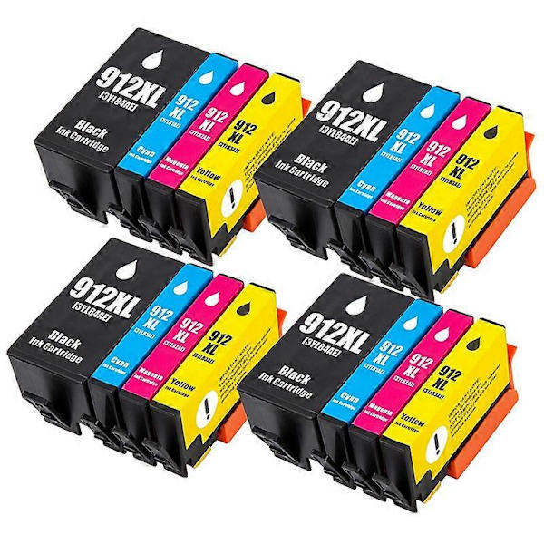 Kompatibel til HP 912XL 912 kompatibel blækpatron til HP OfficeJet Pro 8020 8022 8023 8024 8025 8026 8028 8035 printer 4SET