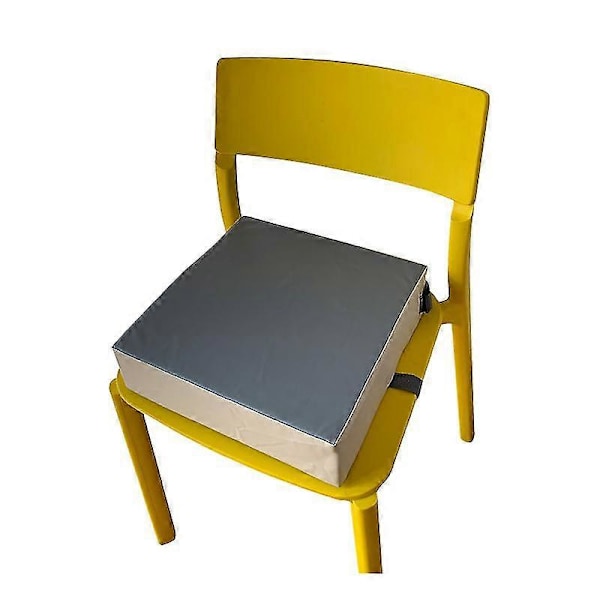 Barnehage-stol med økende pute, justerbar for småbarn, 2 stropper, spiseforsterker, pute, dekorativ pute, sofa, kunstballrom Red