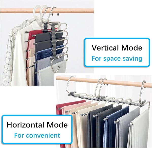 2-pak Closet Multi-Layer Multi-Use Bukseholder Organizer (2-pak)