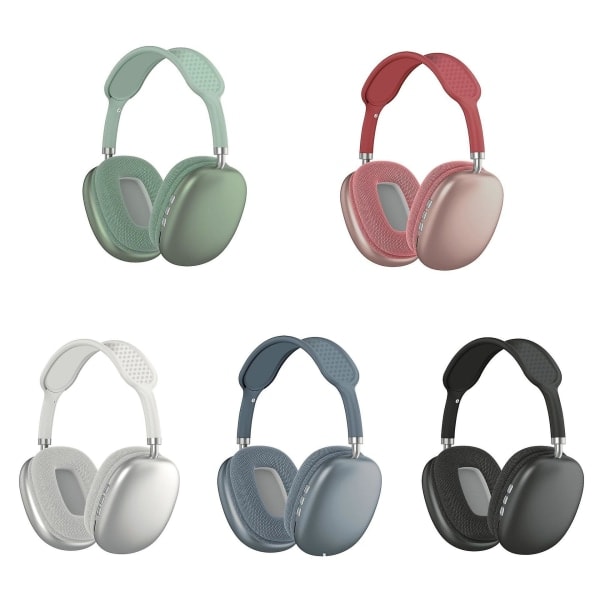 Trådløse Støyreduserende Hodetelefoner Musikk Hodetelefoner Stereo Bluetooth Øretelefoner green