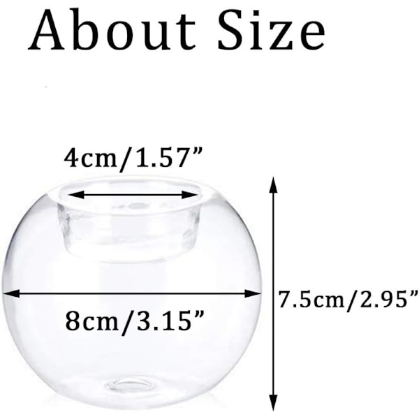 Klassiske Krystal Lysestande Holder Glas til Bryllup Te Lys Holdere Bord Spisestue Glas Holder Stativ Bar Fest Hjem Dekoration, 12 stk