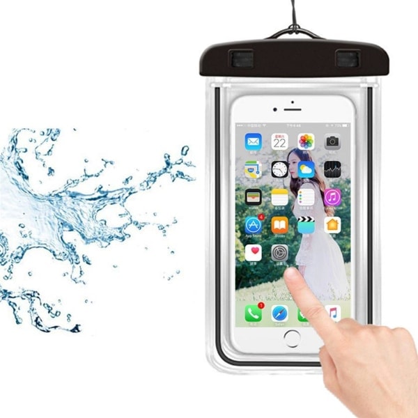 Vattentätt Mobilskal för Smartphone - Universal - Vit white