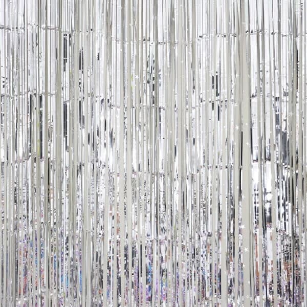 Glittergardin, dørgardin - 2m*1m Gold