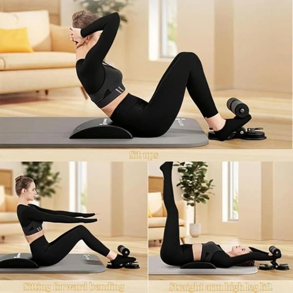 4-i-1 Sit-Up Assistent — Utrustning för magträning Black