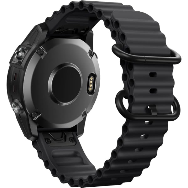 22 mm udskiftningsrem til Garmin Fenix 5/Fenix 6/Fenix 7, kompatibel med Fenix 5 Plus/Fenix 6 Pro/Forerunner 935/945/955/In