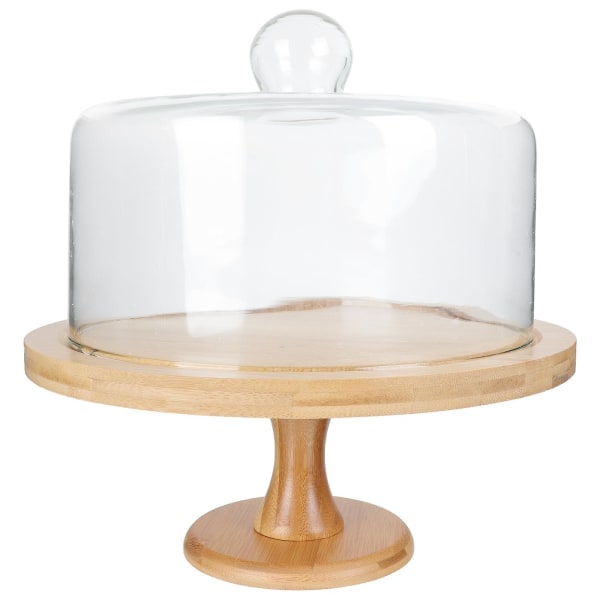 Rund kakeholder kakekuppel glass kakestativ kakefat kuppel kakebrett lokk