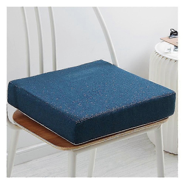 50*50cm Svamp Put Høy Elastisitet Personlig Tilpasset Pad For Kontor Sofaer Bokhandler Indigo Square
