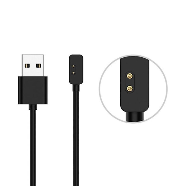Magnetisk Smartwatch Opladningskabel 2-polet USB Opladerledning til Redmi Watch3