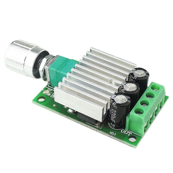 12v/24v 10a PWM DC-motorhastighetsregulator - Justerbar hastighetsregulator Dimmer