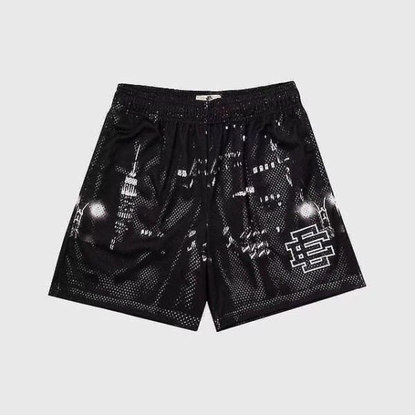 2023 Nye Eric Emanuel Ee Basic Shorts New York City Skyline 2022 Nye Fitness Træningsshorts Til Mænd Åndbar Mesh Casual Shorts 26 L