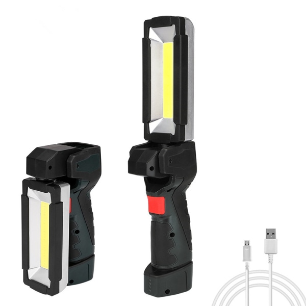 LED-ficka COB-arbetsljus, USB inspektionsljus, Super Bright Lantern för DIY-Macaroon Workshop