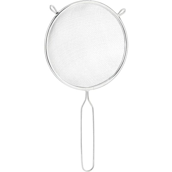 Metalsigte, 15 cm diameter, tin