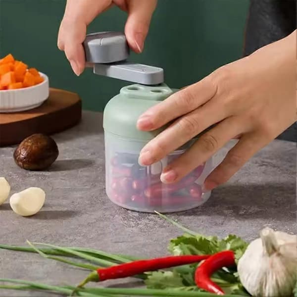 Multifunksjonell grønnsakskutter liten matprosessor B 250ML