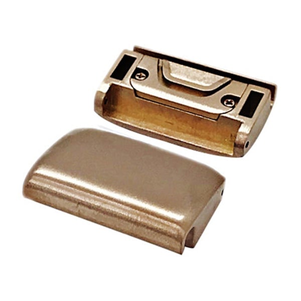 1 Par Hurtigutløser Erstatning Rustfritt Stål Armbånd Adapter Spenne for Garmin Fenix ​​5X 5S X5 Rose Golden 22 mm