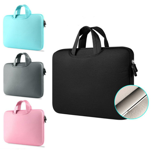 11 13 14 15 tommer taske Håndtaske Laptop taske CASE 13.3 Lyseblå 13.3 tommer Light Blue 13.3 inch